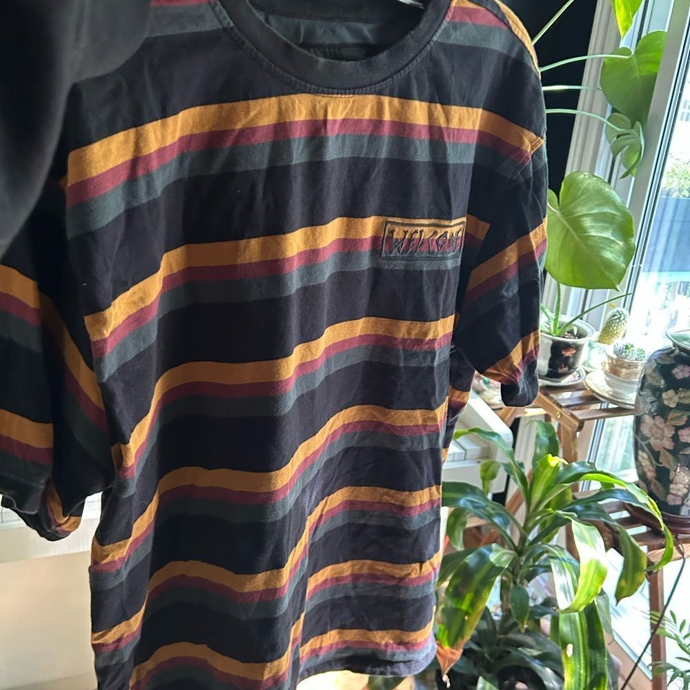 Zumiez Welcome Short Sleeve T Shirt Stripe T-Shirt Size XL - Picture 10 of 15